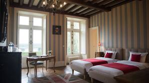 Individually decorated, individually furnished, blackout curtains