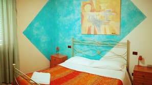 Desk, cots/infant beds, free WiFi, wheelchair access