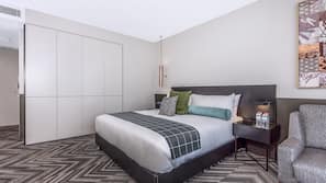 Minibar, desk, iron/ironing board, cots/infant beds