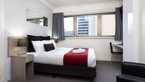 Down duvets, in-room safe, blackout curtains, iron/ironing board