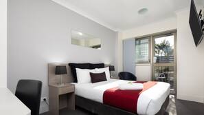 Down duvets, in-room safe, blackout curtains, iron/ironing board