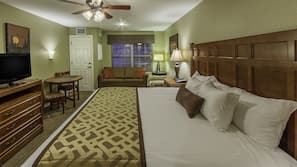 In-room safe, iron/ironing board, free WiFi, linens