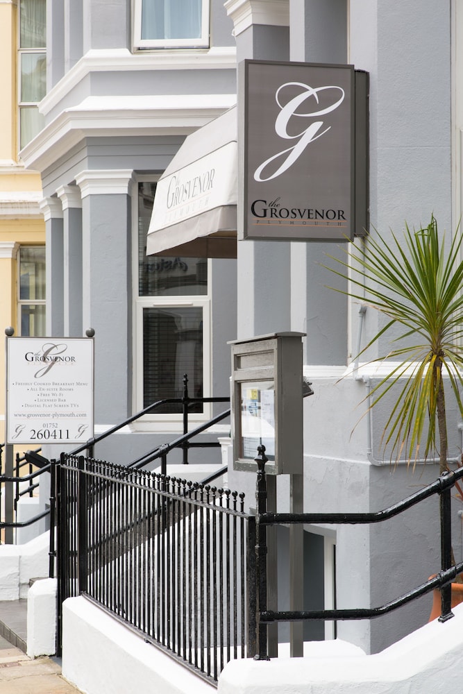 Front of property, The Grosvenor Plymouth