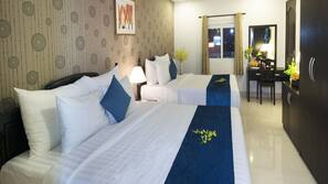 Minibar, in-room safe, desk, blackout curtains