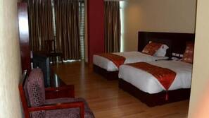 In-room safe, desk, iron/ironing board, rollaway beds