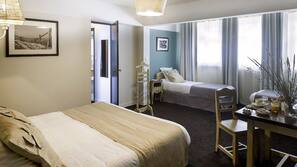 Minibar, in-room safe, blackout curtains, free WiFi