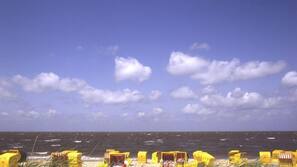 Aan het strand