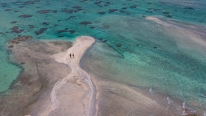 Private beach, white sand, free beach cabanas, sun-loungers