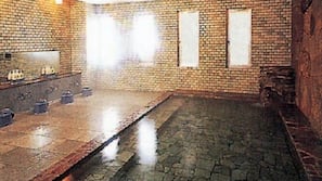 Indoor spa bath