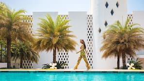 Indoor pool, 2 outdoor pools, pool cabanas (surcharge), pool umbrellas