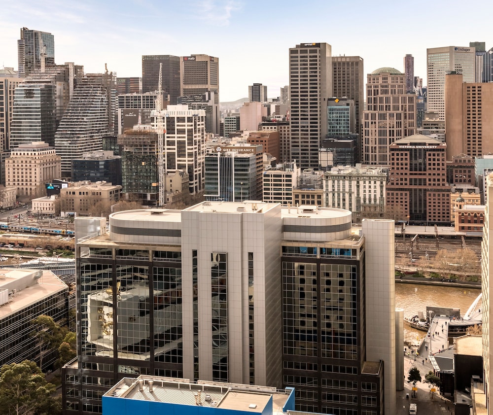 View from room, Oaks Melbourne Southbank Suites