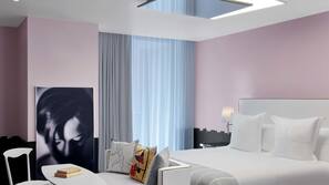 Biancheria da letto di alta qualità, minibar, una cassaforte in camera