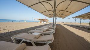 Privatstrand in der Nähe, kostenloser Shuttle zum Strand, Liegestühle
