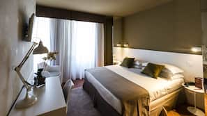 Premium bedding, down duvet, minibar, in-room safe