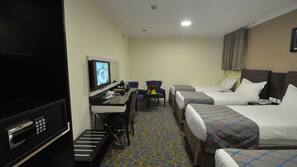 Minibar, coffre-forts dans les chambres