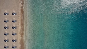 On the beach