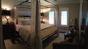 Premium bedding, pillowtop beds, desk, soundproofing