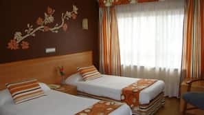In-room safe, desk, blackout curtains, iron/ironing board