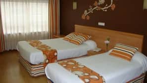 In-room safe, desk, blackout curtains, iron/ironing board