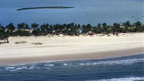 Plage, sable blanc
