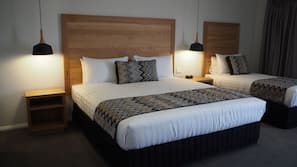 Desk, iron/ironing board, cots/infant beds, free WiFi