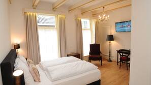 Luxe beddengoed, een kluis op de kamer, gratis wifi