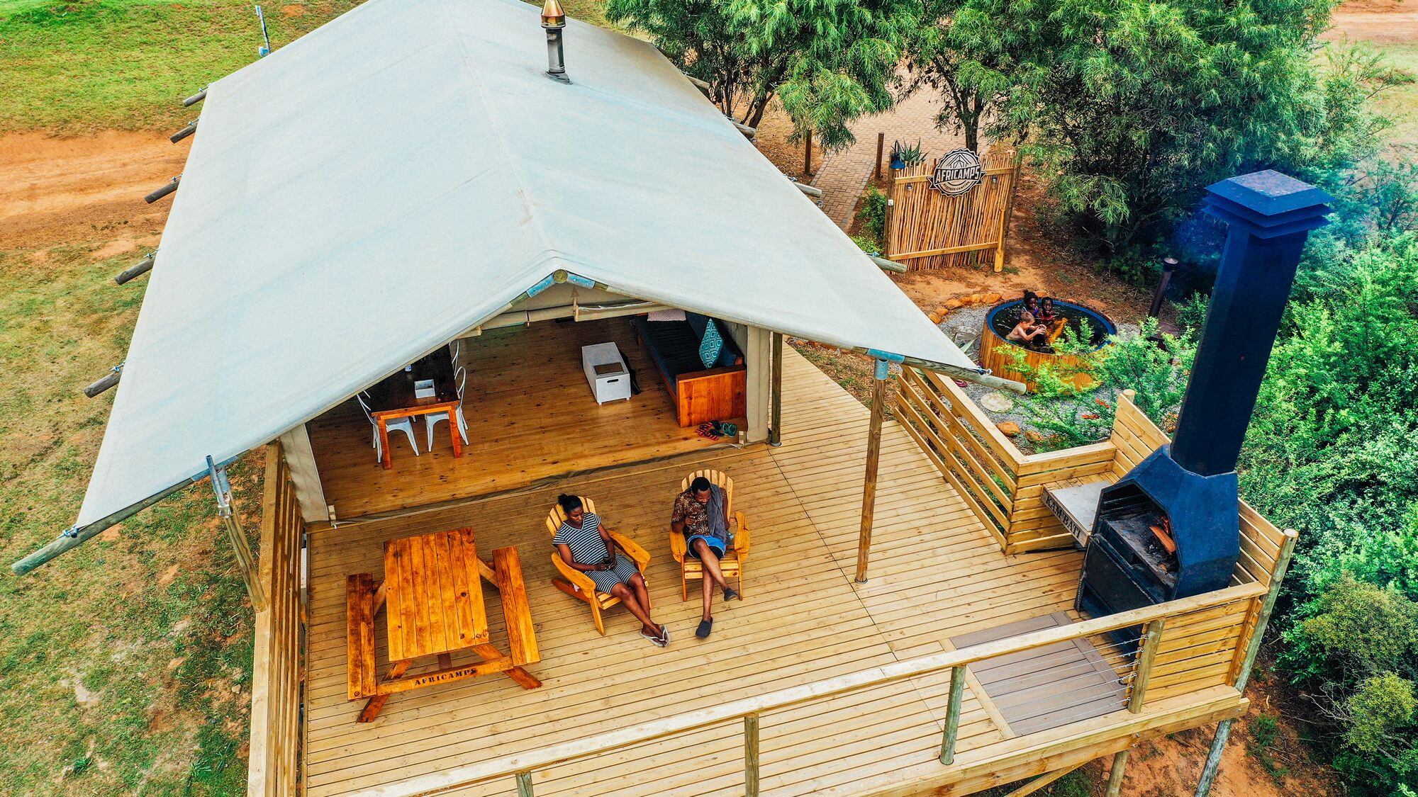 AfriCamps at Kam'Bati in Swellendam, South Africa