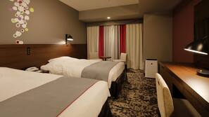 In-room safe, desk, blackout drapes, iron/ironing board