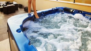 Idromassaggio all'aperto