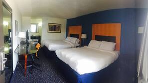 Desk, free cots/infant beds, free WiFi, linens