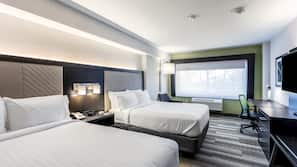 In-room safe, desk, blackout curtains, iron/ironing board