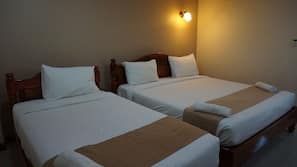 Desk, rollaway beds, free WiFi