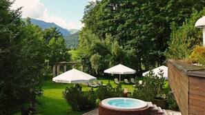 Blick vom Hotel