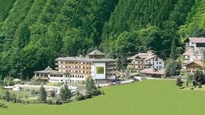 Blick vom Hotel