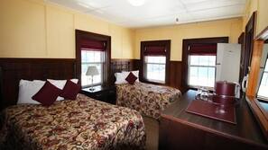 Desk, free cots/infant beds