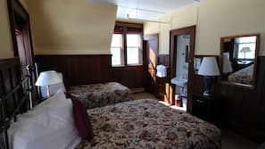 Desk, free cots/infant beds