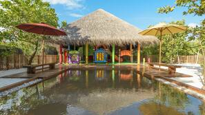 Outdoor pool, open 6:00 AM to 6:30 PM, free pool cabanas, pool umbrellas