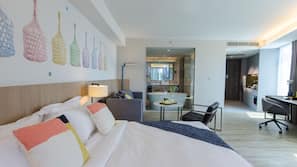 In-room safe, desk, iron/ironing board, free WiFi