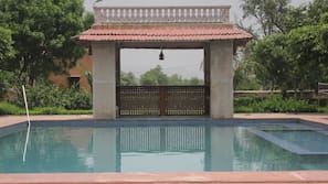 Seasonal outdoor pool