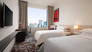 Premium bedding, minibar, in-room safe, desk