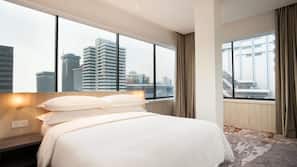 Premium bedding, minibar, in-room safe, desk