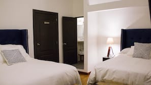 Premium bedding, down comforters, pillowtop beds, in-room safe