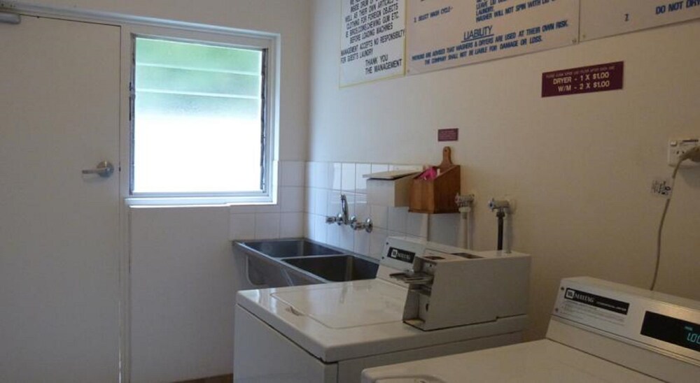 Laundry room, Glenelg Holiday Apartments- Corfu