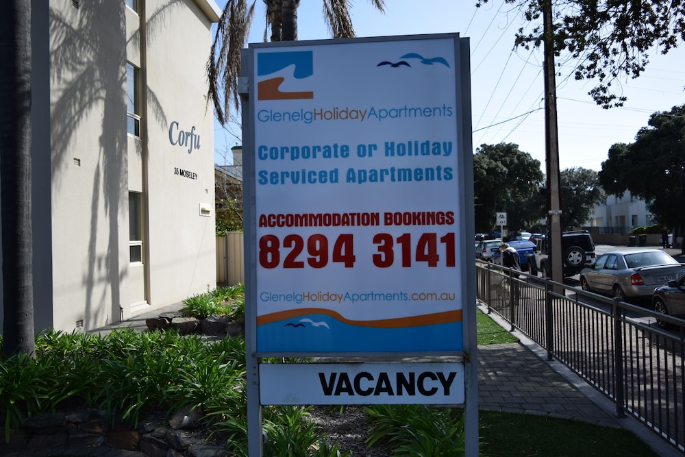 Property grounds, Glenelg Holiday Apartments- Corfu