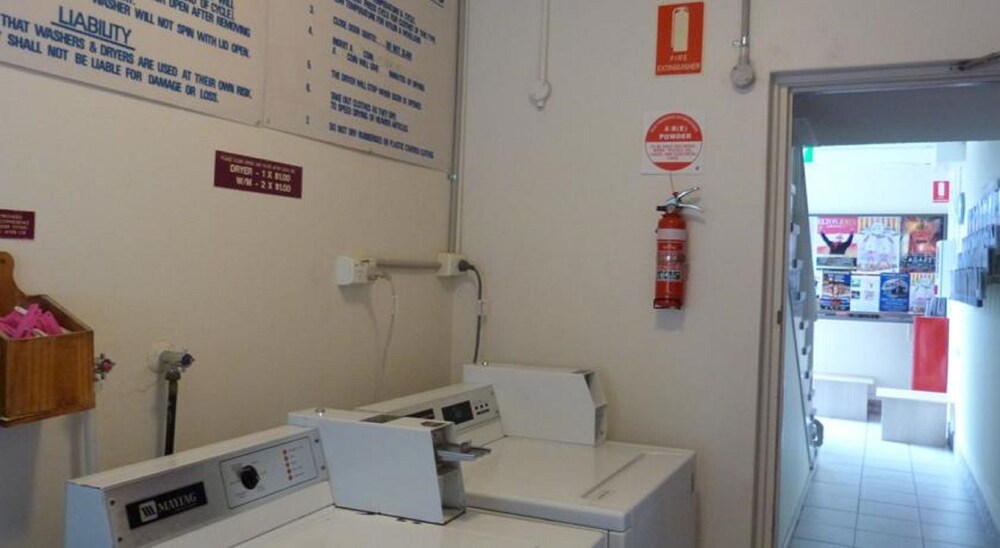 Laundry room, Glenelg Holiday Apartments- Corfu