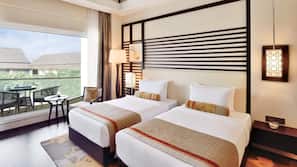 Premium bedding, minibar, in-room safe, desk