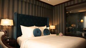 Minibar, in-room safe, desk, blackout curtains