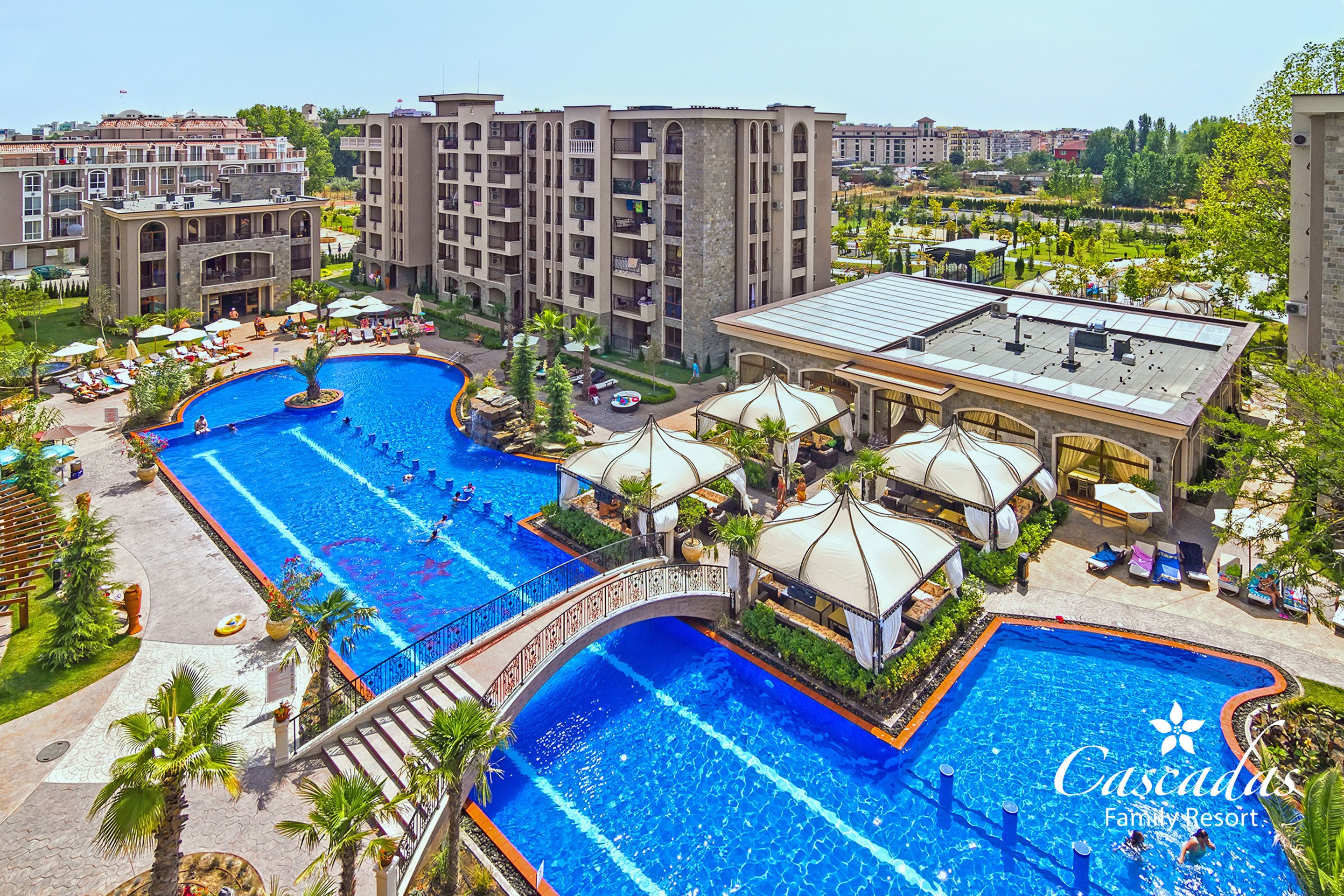 Cascadas Family Resort in Sunny Beach, Bulgaria