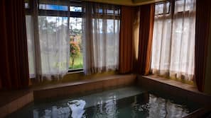 Indoor spa bath