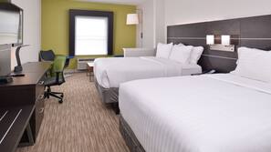 In-room safe, iron/ironing board, free cribs/infant beds, free WiFi